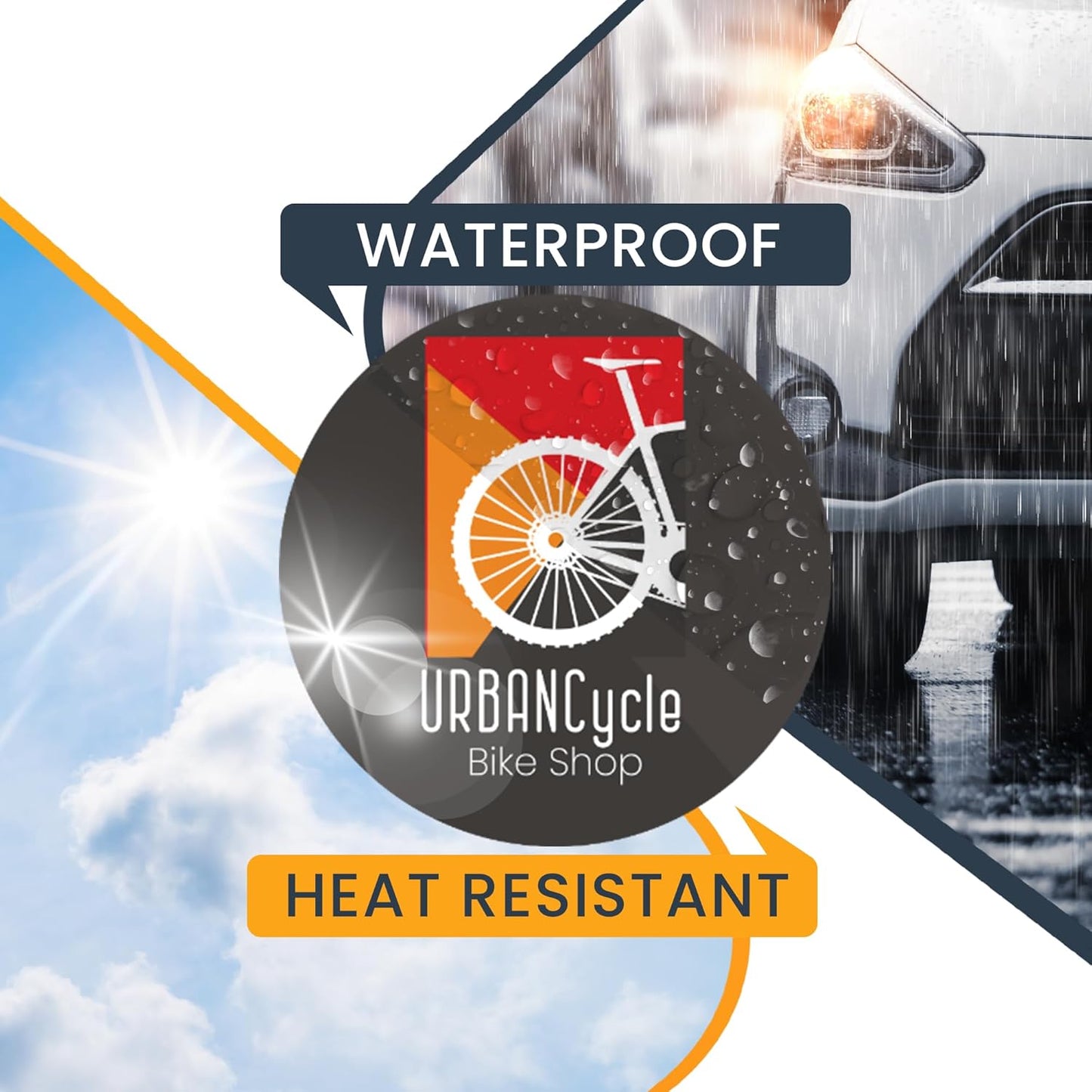 Magnet Me Up Customizable 30 Mil Round Magnet- 5β Weatherproof Car Magnet for Businesses, Sports Teams, Fundraisers & Personal Expression- Custom Text & Logo- Strong Magnetic Vinyl for Vehicles