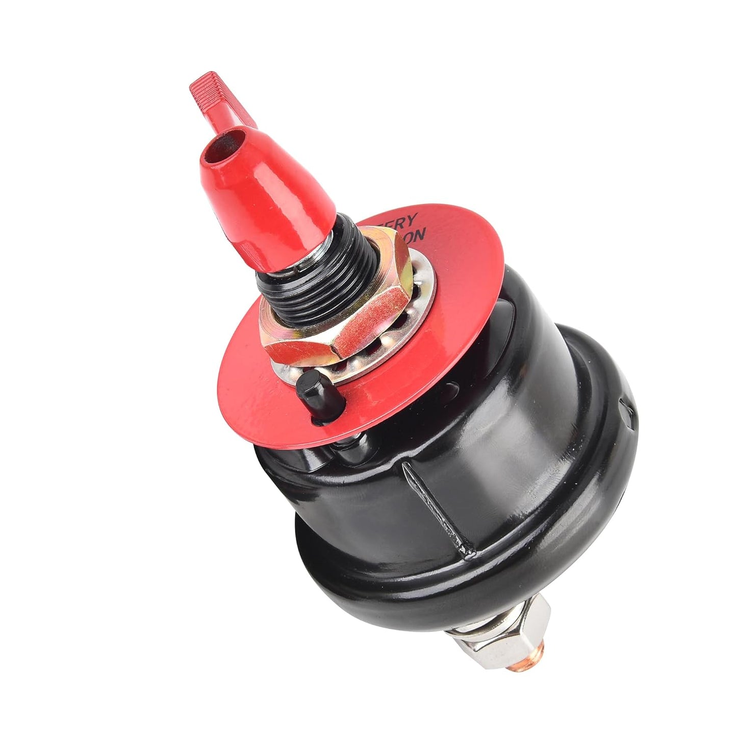 12V Battery Disconnect Switch with Panel, High Current Battery Cut Off Switch, Heavy Duty Kill Switch for Cars, Trucks, Boats, RVs, Forklifts and Heavy Equipment