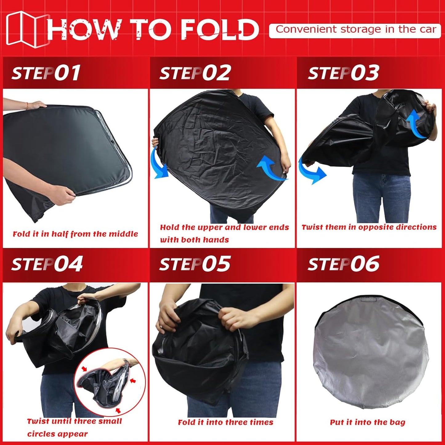 KAYZT Windshield Sun Shade for 2022-2025 2026 Nissan Frontier Foldable Sunshade Front Window Custom Fit Car Accessories