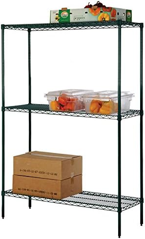 Omega 24" Deep x 72" Wide x 96" High 3 Tier Freezer Starter Shelving Unit