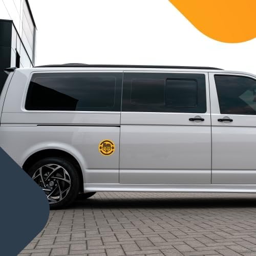 Magnet Me Up Customizable 30 Mil Round Magnet- 6”, Weatherproof Car Magnet for Businesses, Sports Teams, Fundraiser, Personal Expression- Custom Text & Logo- Strong Magnetic Vinyl for Vehicles