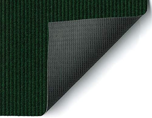 KOECKRITZ Heavy Duty Durable All Weather Indoor/Outdoor Non Slip Entrance Mat Rugs and Runners for Office Business Building Home Garage Front Door (4' x 19', Green)