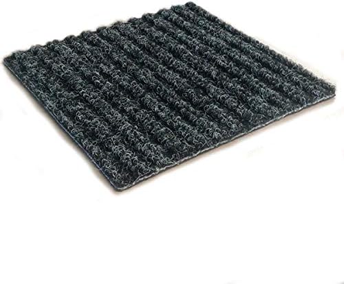 KOECKRITZ Heavy Duty Durable All Weather Indoor/Outdoor Non Slip Entrance Mat Rugs and Runners for Office Business Building Home Garage Front Door - 2' x 5' Charcoal
