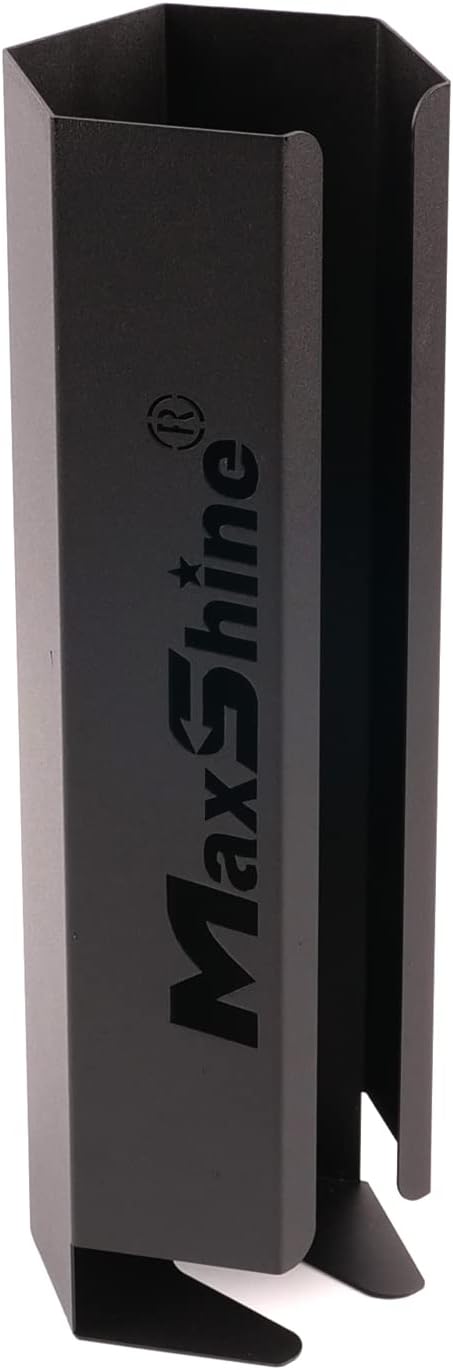 Maxshine Universal 3” Foam Pads Iron Holder - Wall-Mounted Organizer for 12+ Polish Foam Pads, Space-Saving, Durable & Anti-Corrosive, Ideal for Auto Detailing Accessories & Car Care Supplies