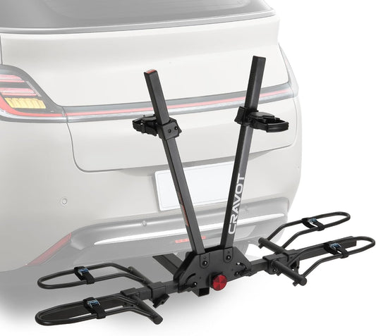 MagRack F2 Bike Rack, 200 lbs Electric Bike No Installation Bike Carrier for 2 Bike, Foldable Bike Racks for Tow Hitch 2'' Receiver Cars Trucks SUVs Minivans RV, Trailer