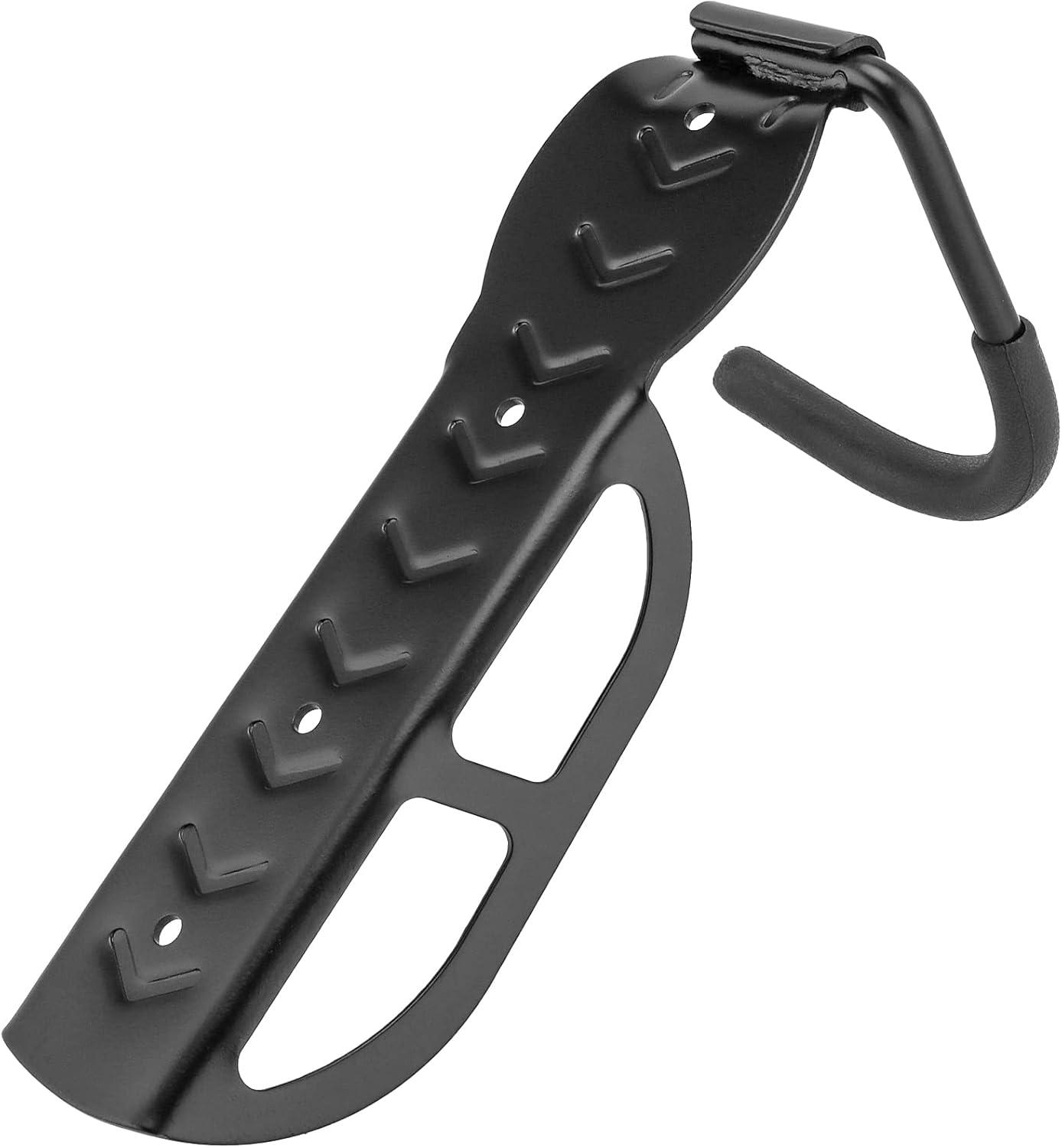 JEUIHAU 6 Pack Bike Rack Garage Wall Mount, Vertical Bike Hooks, Heavy Duty Bike Hanger with Non-Reversible Hooks, Bicycle Vertical System with Screws, for Indoor, Garage, Shed Bike Storage