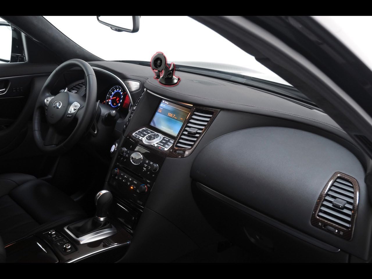 Mini Windshield Suction GPS Mount Compatible with Garmin DriveSmart 5 5LMT EX 50 51 52 53 55 6 60 61 61 65 65 7 70 71 LM LMT LMT-S EX dezl ORT 500 570 580 610 Models (Replace 010-1198300)