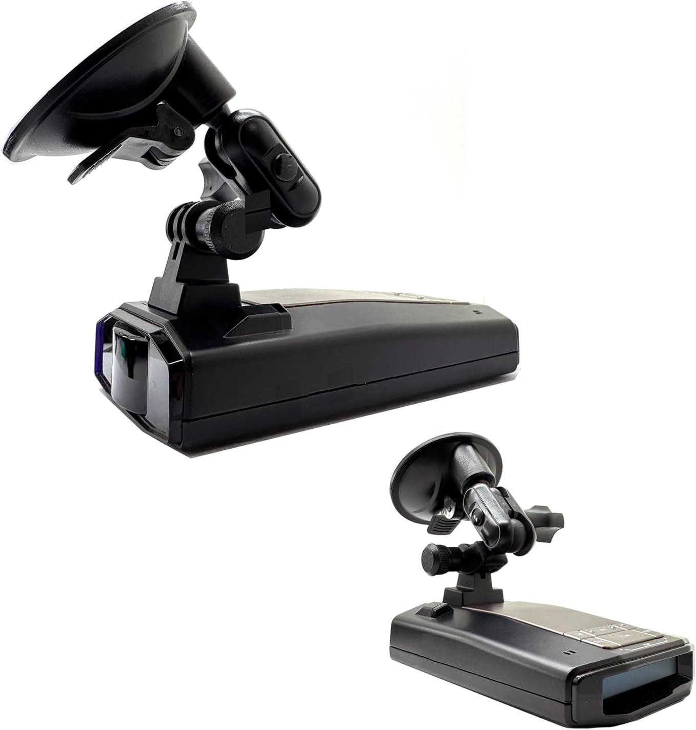 ChargerCity Replacement Windshield Suction Mount w/Magnetic Dock Cradle for RAD 700i Dual Pro 360 & Road Scout Radar Detectors (EZ Magnet Connection)