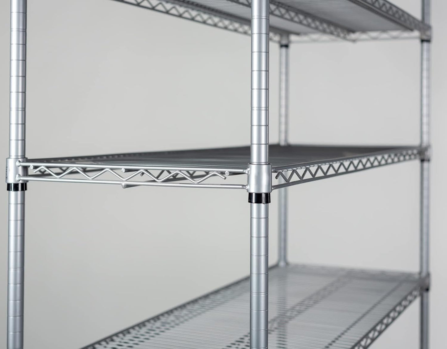 Omega 30" Deep x 72" Wide x 96" High 3 Tier Gray Starter Shelving Unit