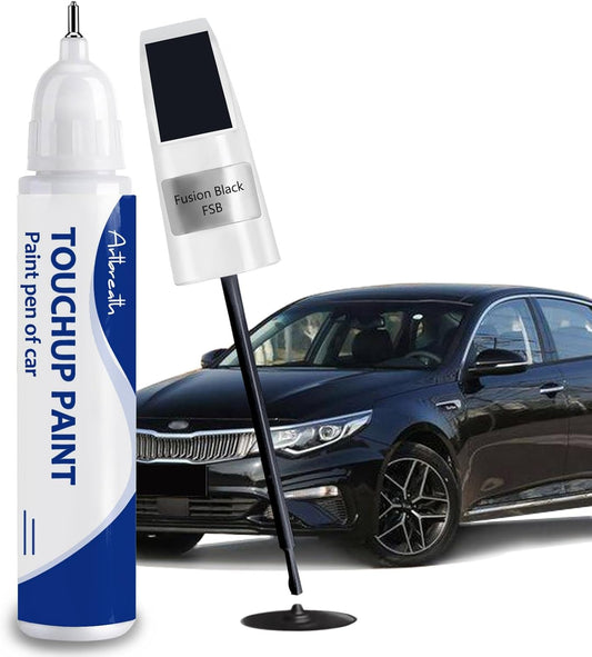 Fusion Black(FSB) Touch Up Paint for Kia-Exact Match–Chips and Nicks Car Paint Scratch Repair Kit Automotive Paint Pen for Forte/K5/Optima-models/Seltos/Sorento/Telluride