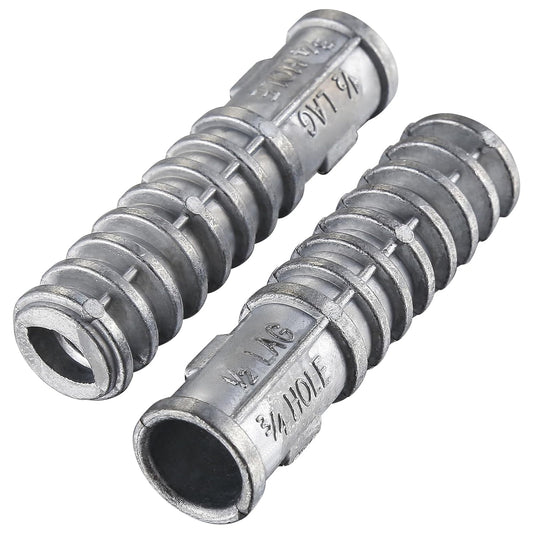 Wensilon(30pcs) 1/2 * 1-3/4 Lag Shield Anchor Long Zinc Alloy Bolts Concrete Anchors, Zinc Alloy Masonry Anchors Hole