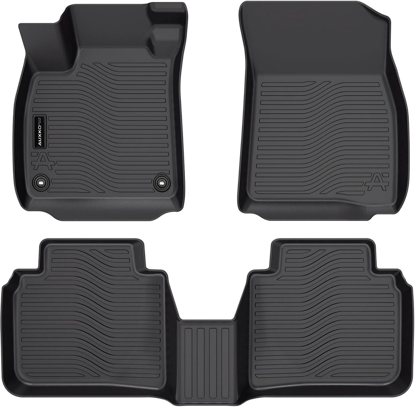 AUXKO All Weather Floor Mats Cargo Mat Fit for Honda Accord(Include Hybrid) 2023 2024 2025 TPE Rubber Liners All Season Guard Odorless Anti-Slip Floor Mats Cargo Liner