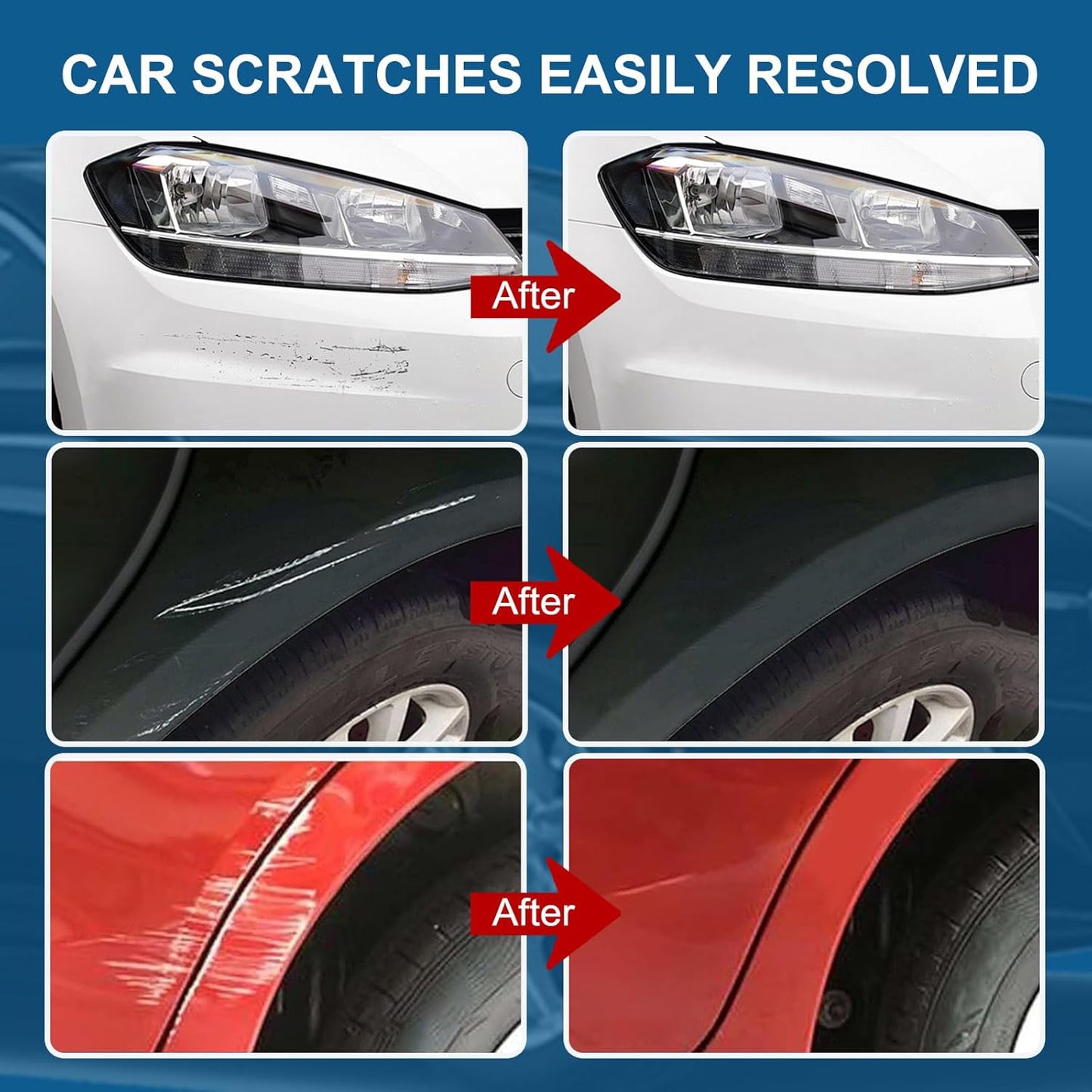 Black(GBA/WA8555) Touch Up Paint for Chevrolet-Exact Match 2 in 1 touchup Paint Pen for Chips and Nicks Repair Car Paint Scratch Repair Kit