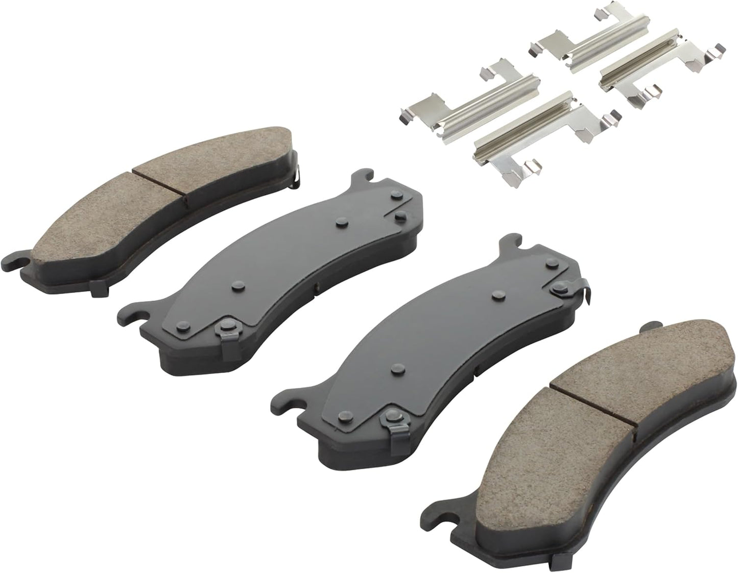 Premium Semi-Metallic Front Brake Pads (1001-0785M) Compatible with 1999-2013 Cadillac/Chevrolet/GMC/Hummer (Avalanche/Escalade/Express/Sierra/Silverado/Suburban/Tahoe/Yukon & More)
