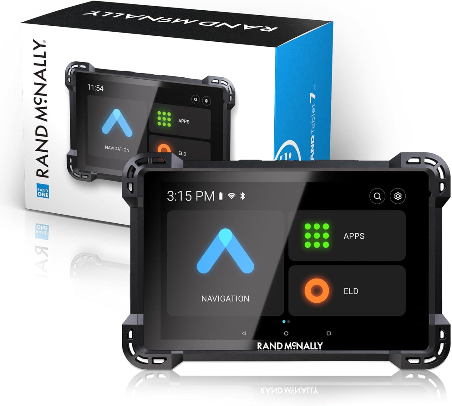 Rand McNally RANDTAB7 7-inch GPS Truck Navigator with Industry's Best Custom Trucking Routes, Rand Navigation 2.0 with 2025 Maps