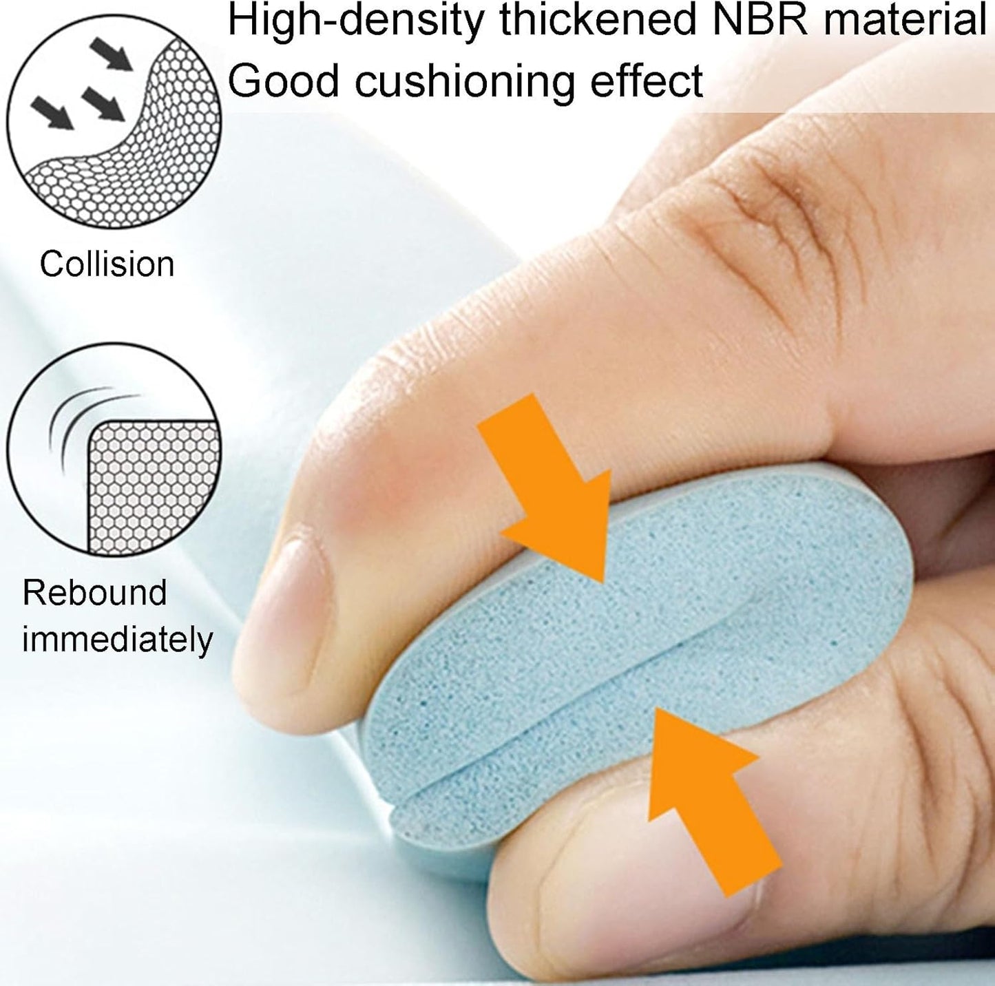 XPLKQXE Sharp Edge Safety Corner Edge Foam Padding, Edge Guards Bumpers Adhesive, Edge Corner Protector Guards for Table Edges & Sharp Corners(Green-A,3pcs)