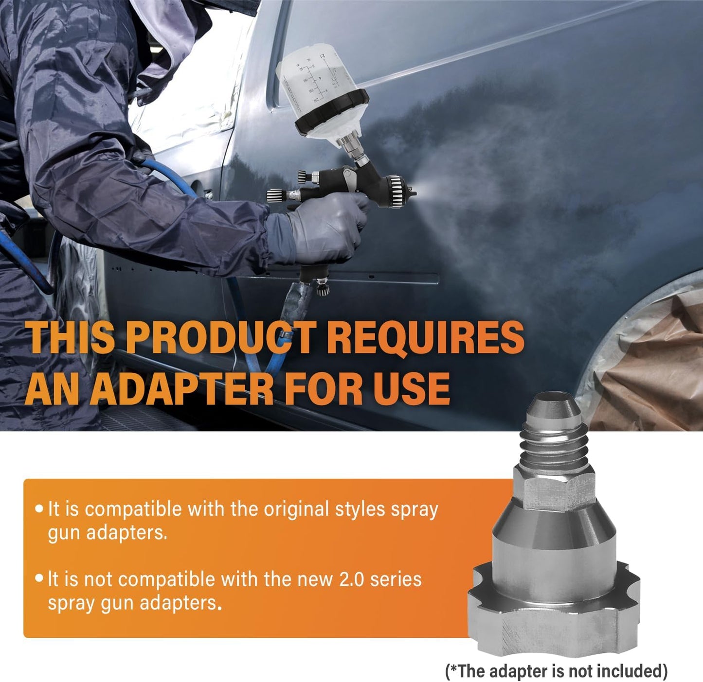 Disposable Paint Spary Gun Cups(200ML/6.7OZ), Spray Paint Cup Kit with 50 Cup Liners, 50 Lids, 20 Sealing Plugs, 1 Retainer Ring, 1 Hard Cup for Automotive Paint Gun