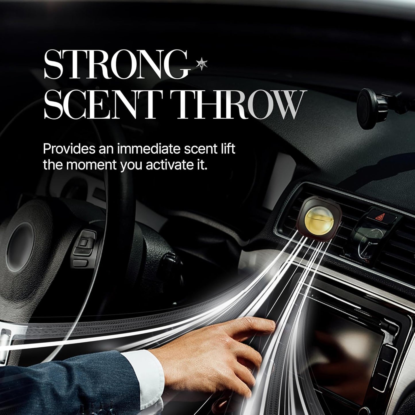 New Car Scent Blister Liquid Vent Clip Freshener | Car Air Freshener Vent Clip (Pack of 5) | New Car Scent with Essential Oils | Premium Car Air Freshener for Men and Women by Perfa