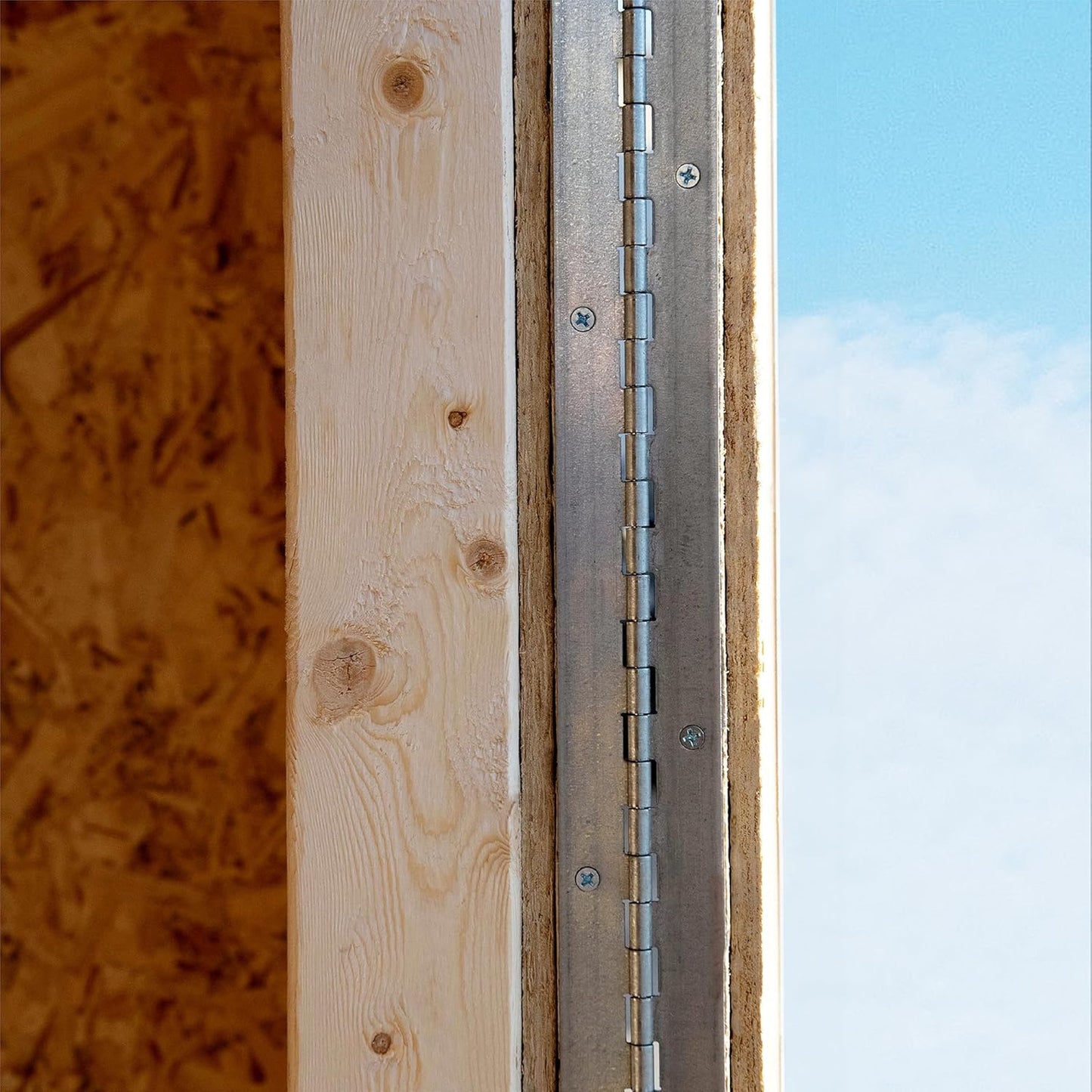 Handy Home Products Charleston Value Gable 10x8 Do-It-Yourself Wooden Storage Shed with Floor, 2x3 framing