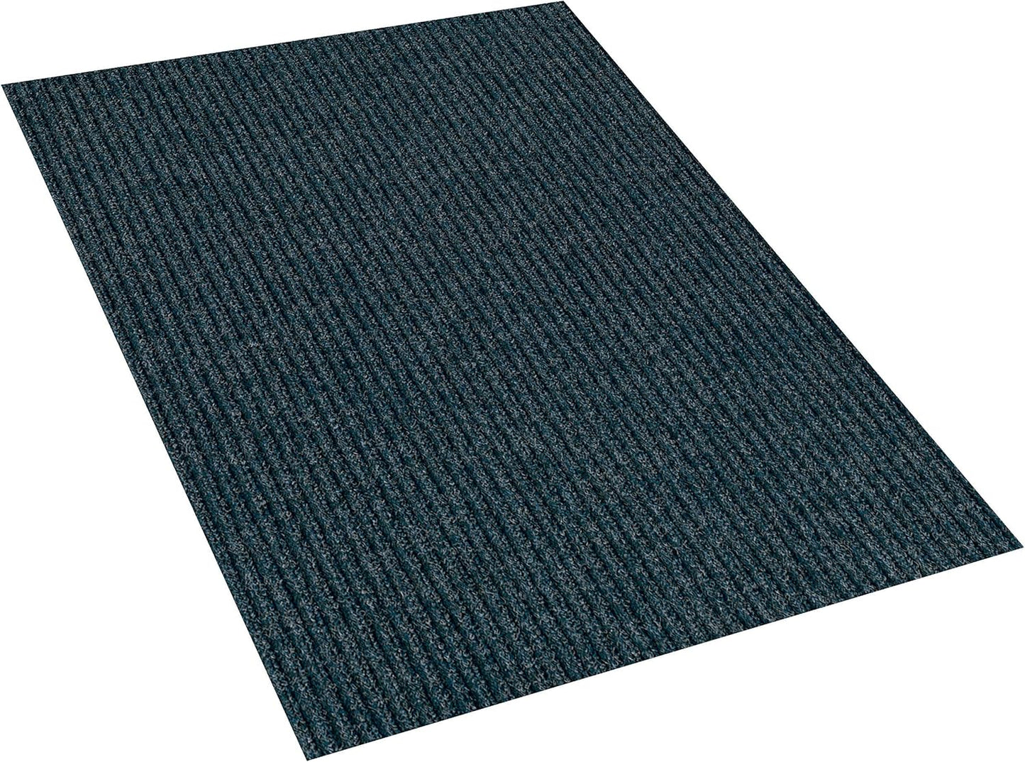 KOECKRITZ Heavy Duty Durable All Weather Indoor/Outdoor Non Slip Entrance Mat Rugs and Runners for Office Business Building Home Garage Front Door (5' x 13', Blue)