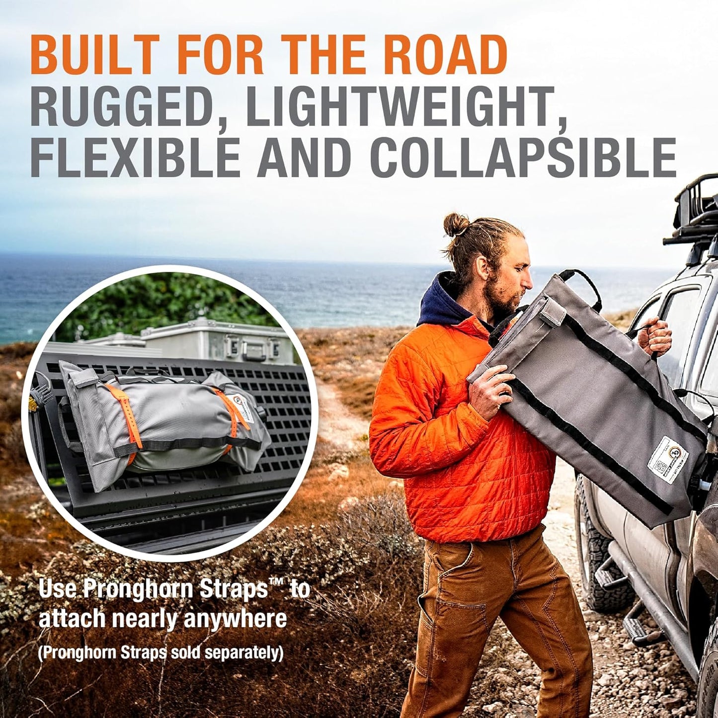 Giant Loop Armadillo Bag, Utility Bladder for Safe Transport and Storage of Powersports and Automotive Fluids, for Motorcycles, UTVs, ATVs, 5-Gallon